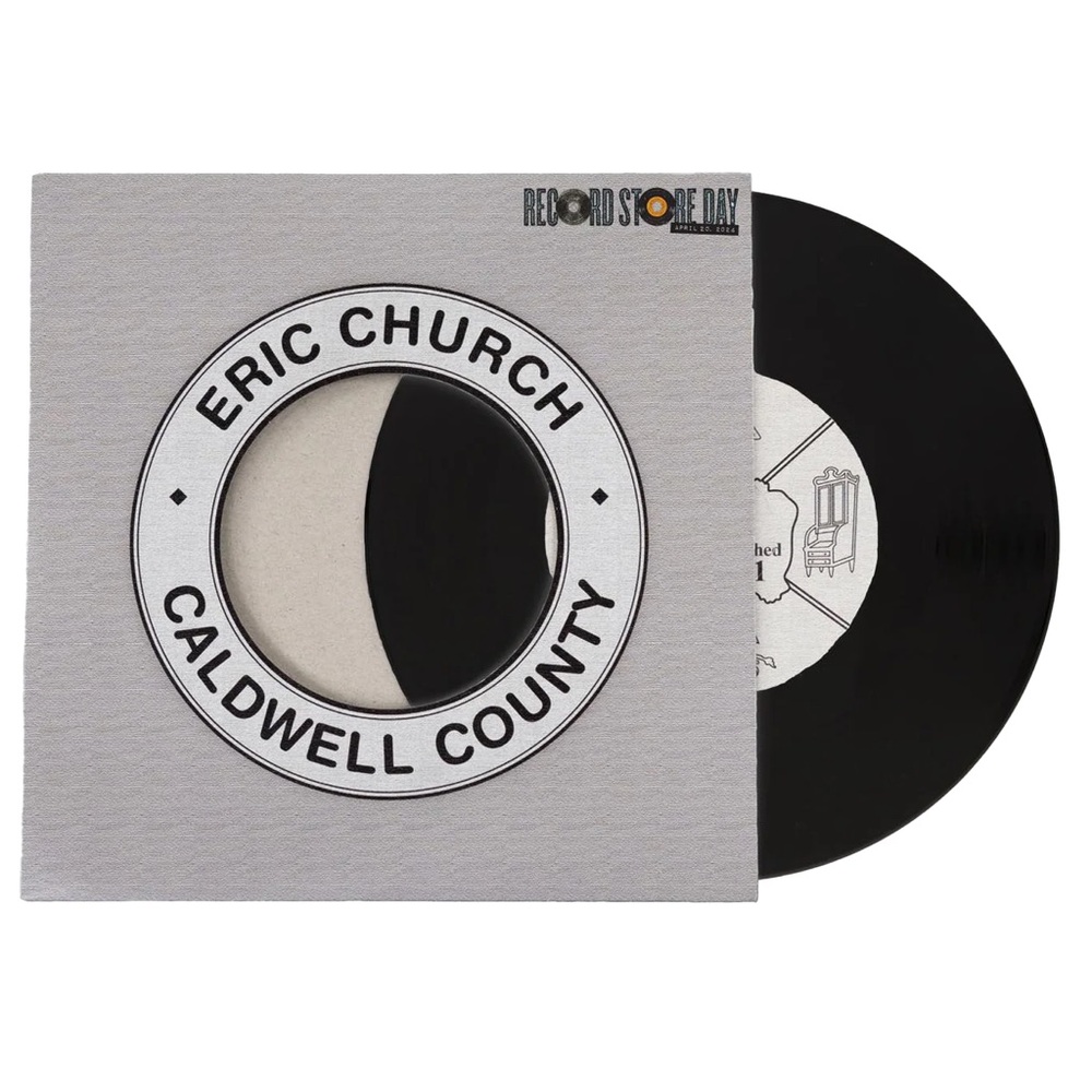 ERIC CHURCH - CALDWELL COUNTY - RSD 2024 APRIL - 7 INCH VINYL